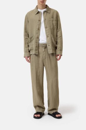 Closed Atelier Jacket In Chino Green