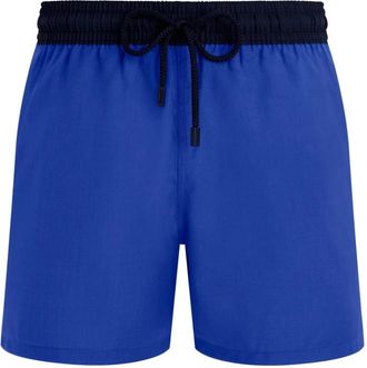 Vilebrequin Merino Wool Super 120s Zwemshorts - Heren - Strandmode - Blauw - M - Wol - Badmode