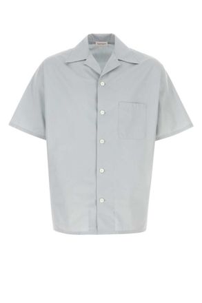 Alexander McQueen Grey Logo Cotton Shirt