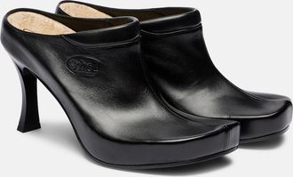 Balenciaga x Scholl - Mules 80 in pelle