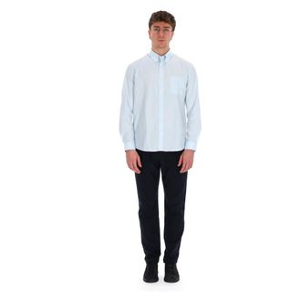 Barba Dandy Life Geruit Overhemd - Heren - Casual Overhemden - Blauw - 4XL - Overhemden