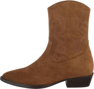 L37 Cowboylaarzen - Dames - Cowboylaarzen - Bruin - 36 EU - Leer - Schoenen