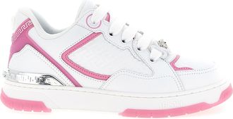 Versace Multicolor Calfskin Athletic Womens Sneakers