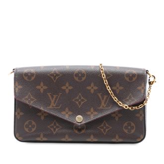 Louis Vuitton Coated Canvas Monogram Pochette Felicie
