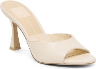 Dolce Vita Rosha Slide Sandal in Bone Leather at Nordstrom, Size 7.5