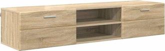 vidaXL TV Cabinet Sonoma oak 150 x 39 x 30 cm Engineered wood vidaXL