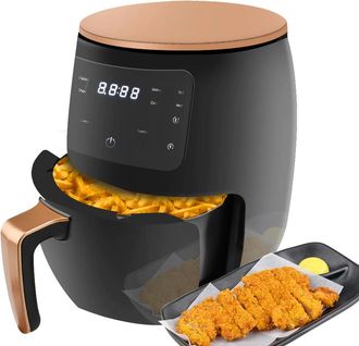 Trade Shop Trade Shop - Airfreyer Xl Freidadora De Aire Caliente Digital 6 Lt Premium 2400 W