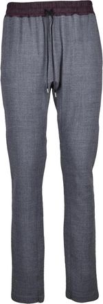 Vivienne Westwood Relaxed Harem Trousers with Zipped Hem and Adjustable Waist