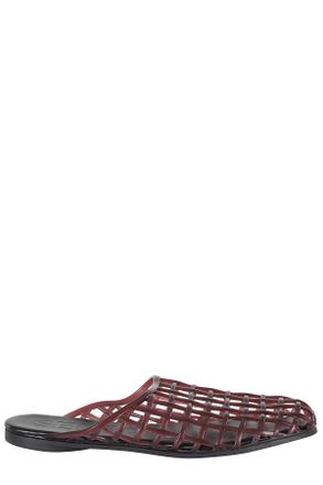 Senso Eggplant Jacey Slip-On Mesh Rubber Mules