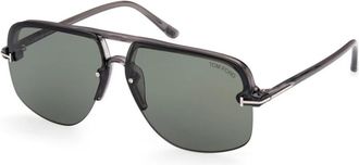 Tom Ford Hugo Zonnebrillen - unisex - Zonnebrillen - Zwart - ONE Size - Accessoires