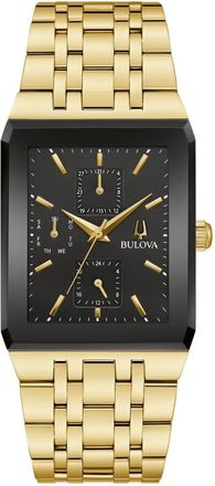 Bulova Mens Dante Black Dial Watch