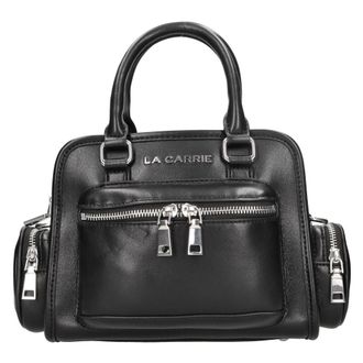La Carrie Tassen, Dames, Zwart, ONE Size, Leer, Zwart