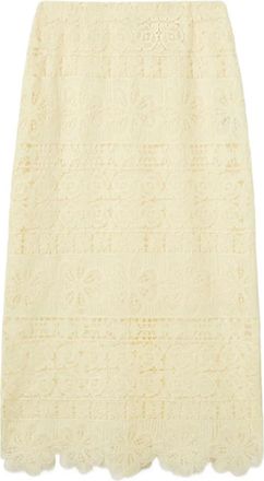 La DoubleJ Gonna a matita Lacey - Giallo