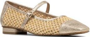 Donald J Pliner Ditzy Mary Jane Ballet Flat in Platino at Nordstrom Rack, Size 9.5