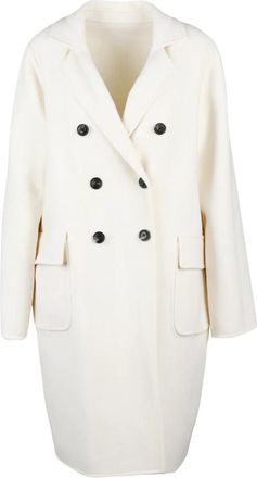 Eleventy Donna, Cappotti, Bianco, L, new