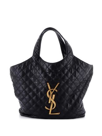 Saint Laurent Icare Shopping Quilted Leather Maxi tote bag - Nero