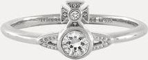Vivienne Westwood London Orb Ring Silver Unisex