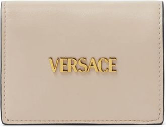 Versace Leren portemonnee - Beige