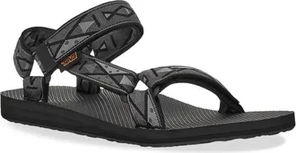 Teva Mens Original Universal Sandal In Topanga Black/grey