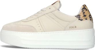 Fred De La Bretoniere Dames, Schoenen, Beige, Maat: 39 EU Leer