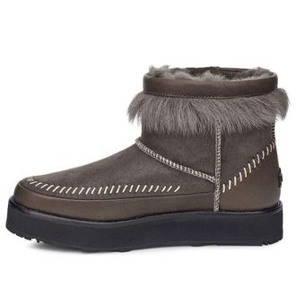 UGG (WMNS) UGG Fluff Punk Boot Fleece Lined 1102950-BLKO