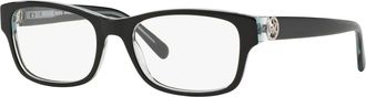 Michael Kors 53mm Square optical glasses in Black at Nordstrom