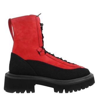 Ferragamo Ferragamo Atlante Hybrid Combat Boots, Size 7