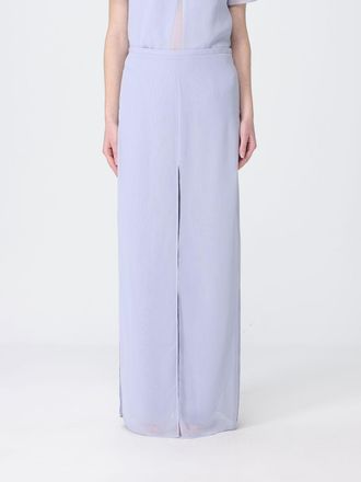 Emporio Armani Pantaloni palazzo Emporio Armani in chiffon