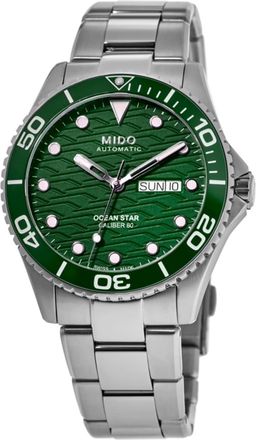 Mido Ocean Star 200 C Green Dial Steel Mens Watch M042.430.11.091.00