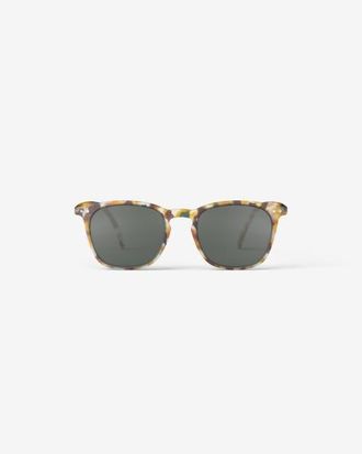 Izipizi E 49mm Trapeze Sunglasses in Blue Tortoise at Nordstrom, Size +0.00