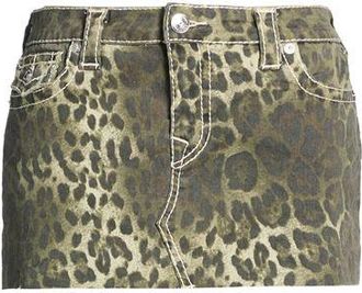 True Religion BOTTOMWEAR - Denim skirts on YOOX.COM