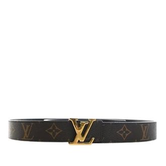 Louis Vuitton Pre-owned Belts, female, Brown, Size: ONE SIZE Pre-owned Reversible Monogram Canvas Belt