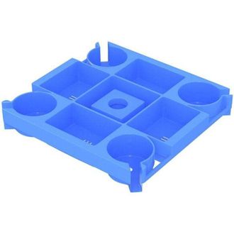 OEM Juego De Sombrilla De Playa Port&aacute;til Con Portavasos, Compartimento Para Aperitivos, Soporte Para Tel&eacute;fono Y Orificio Para Gafas De Sol Para Patio - Cr