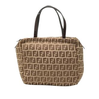 Fendi Pre-owned Vintage Handbag - Dames - Vintage Handtas - Beige - ONE Size - Leer - Vintage