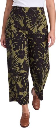 Anne Klein Plus High-Rise Pull-On Palazzo Pant