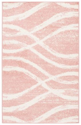 Safavieh Alfombra polipropileno rosa / crema 122 x 183 cm