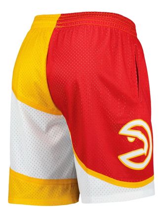 Mitchell & Ness x NBA Atlanta Hawks 1986 Split Swingman shorts - Rood