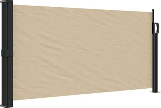 vidaXL Toldo Lateral Retr&aacute;ctil Beige 100x500 Cm Vidaxl
