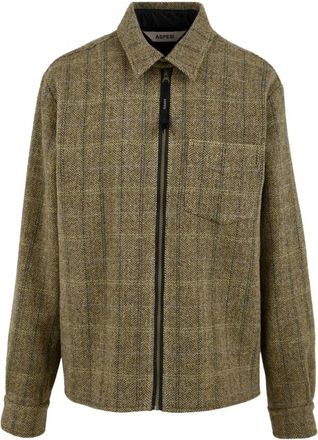 Aspesi Giacca Ce38V531Sj - - Jackets - Uomo - Verde - XL