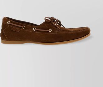 Tom Ford leather robin boat shoes
