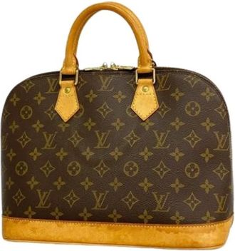 Louis Vuitton Pre-owned Handbags, female, Brown, Size: ONE SIZE Pre-owned Alma PM Handbag
