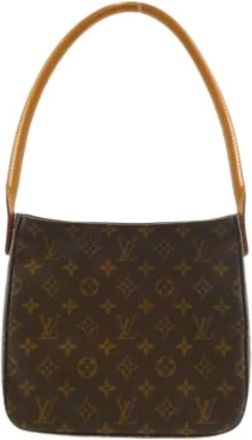 Louis Vuitton Pre-owned Shoulder Bags, female, Brown, Size: ONE SIZE Pre-owned Looping MM Shoulder Bag