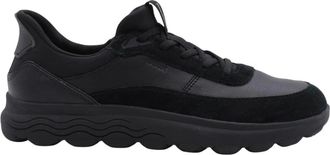 Geox Pinguin Sneaker voor stijlvolle schoenen - Heren - Sneakers - Zwart - 46 EU - Schoenen