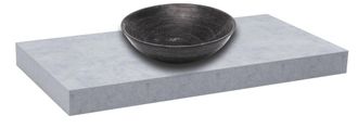 Puma Naturel Encimera De Lavabo Sin Lavabo Naturel Dolce 120x8x50 Cm, Gris Do12050be