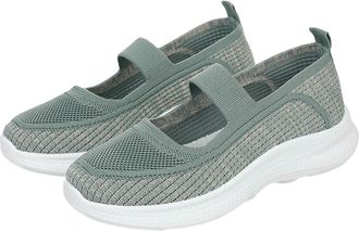 Generic 2025 Womens Slip On Athletic Casual Shoes Breathable Mesh Orthopedic Sneakers Soft Sole Soft Upper Mom Shoes Lightweight Comfortable Leisure Footwear 