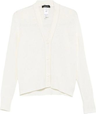 Fabiana Filippi Cardigan Mad226F412 M65025 - - Knitwear - Donna - Beige - L