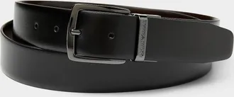 Emporio Armani Mens Reversible leather belt