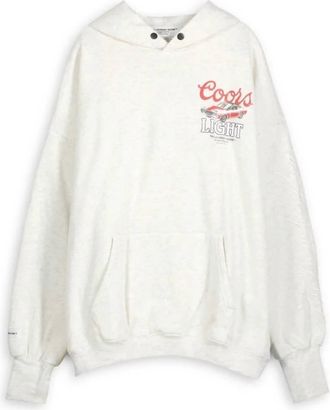 The Laundry Room Womens Coors Light Racing Hideout Hoodie In Pebbled Heather