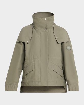 Canada Goose Olivine Oversized Jacket with Removable Hood