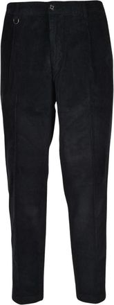 Paolo Pecora Classico Straight Broeken - Heren - Straight fit broeken - Zwart - L - Katoen - Broeken